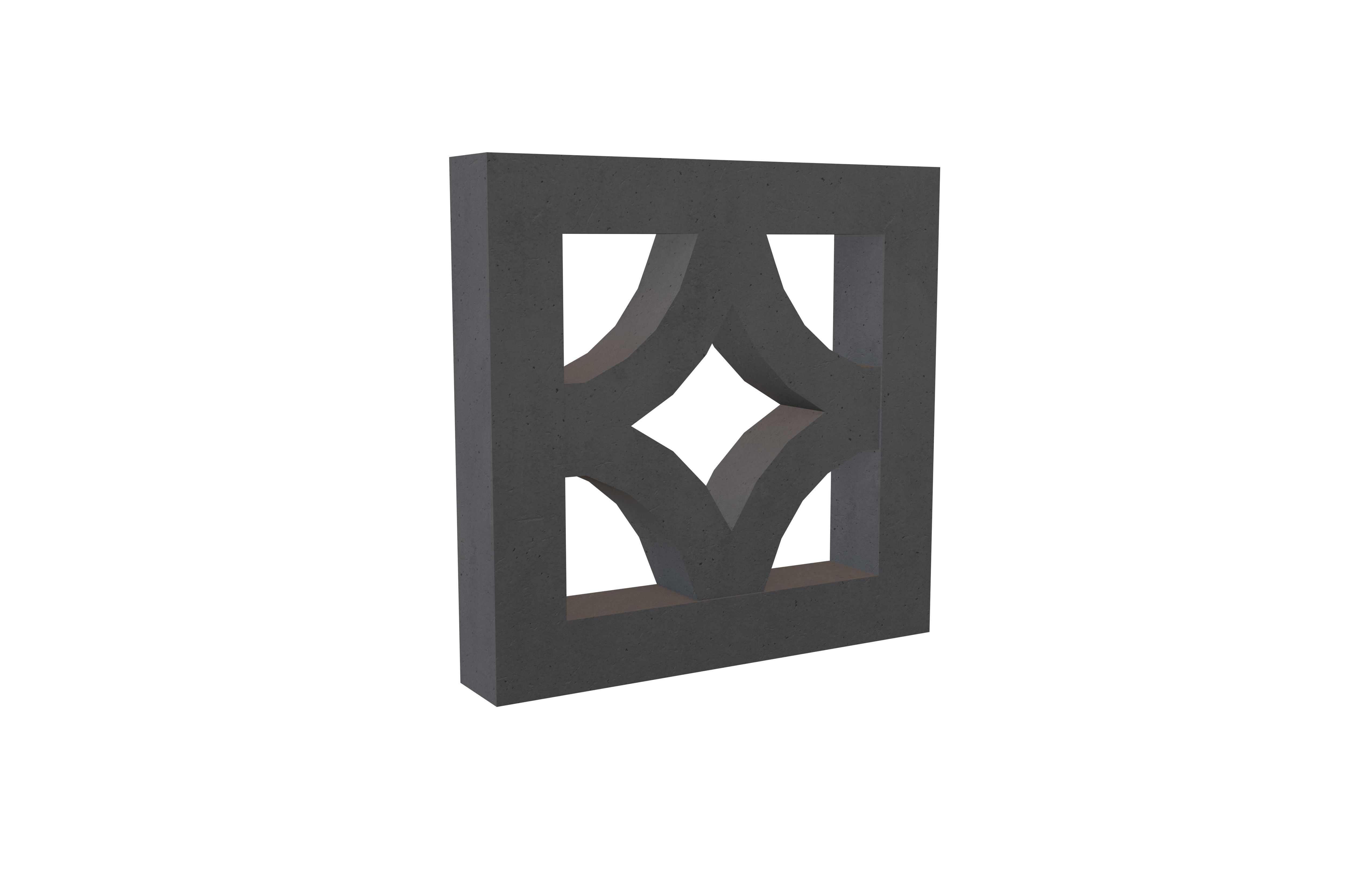 Breeze Block V1 002 Low-poly 3D model_3
