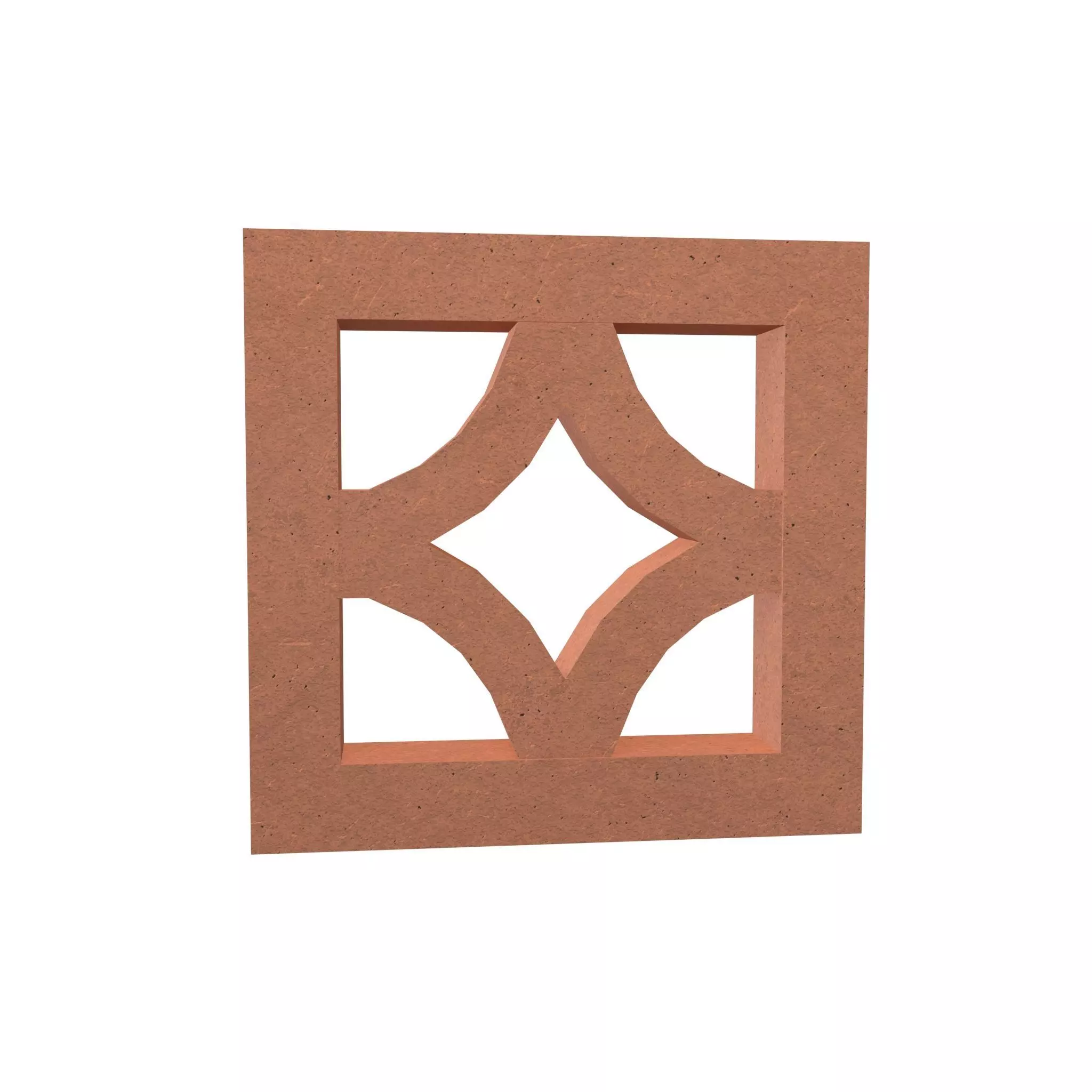 Breeze Block V1 003 Low-poly 3D model
