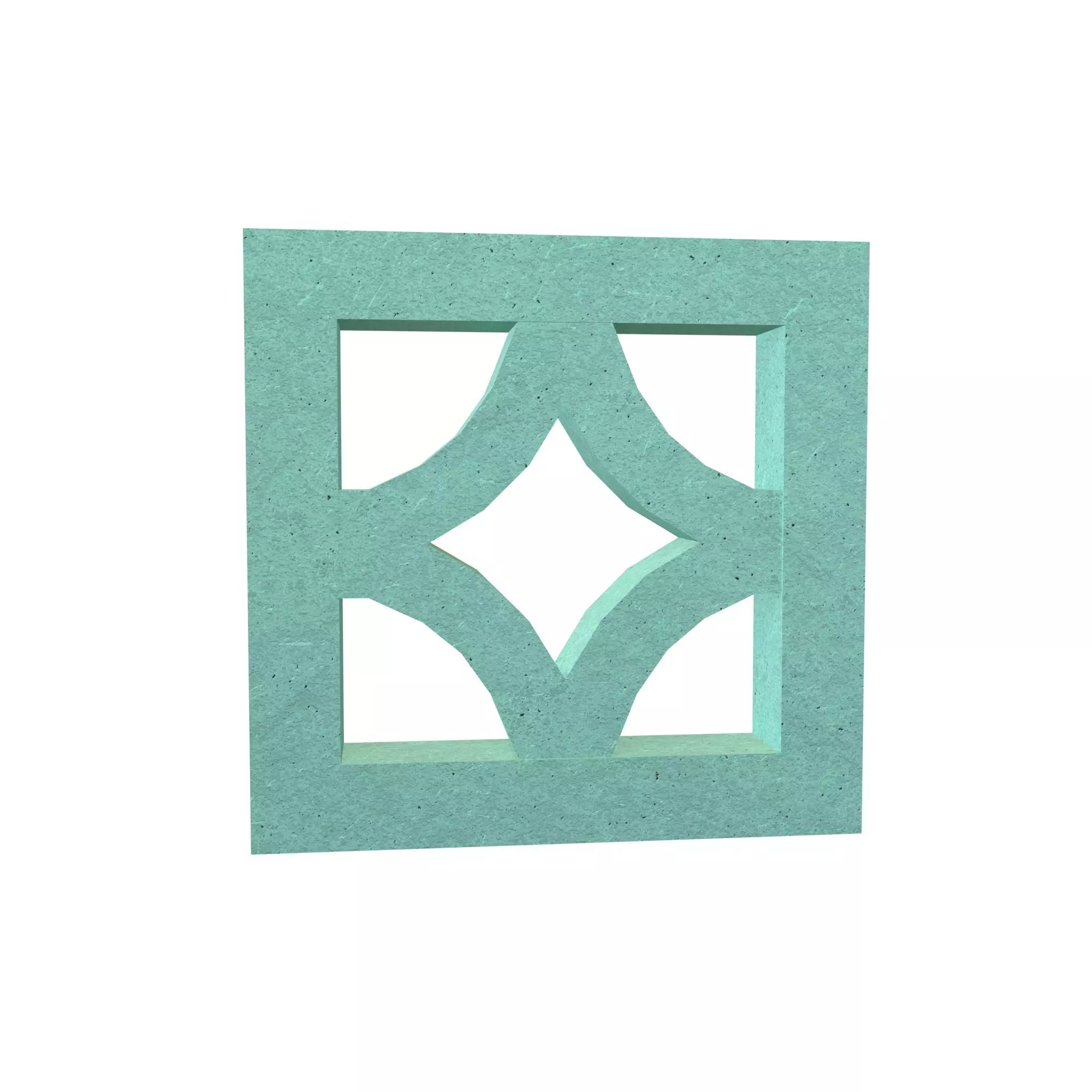 Breeze Block V1 004 Low-poly 3D model