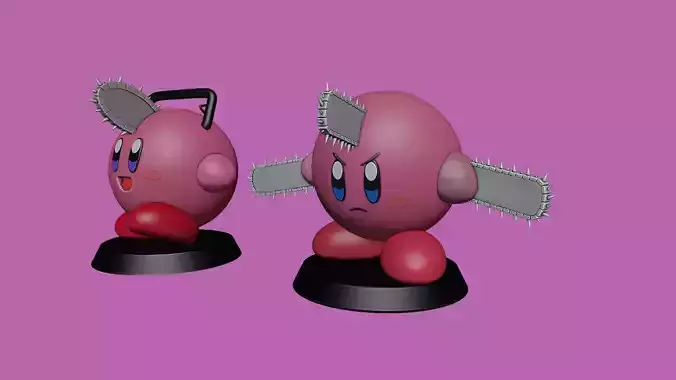 POCHITA CHAINSAWMAN - KIRBY 3D print model