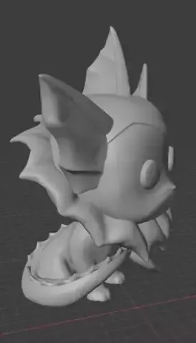 Funko POP Games Pokemon VAPOREON FANART 3D print model 3D print model