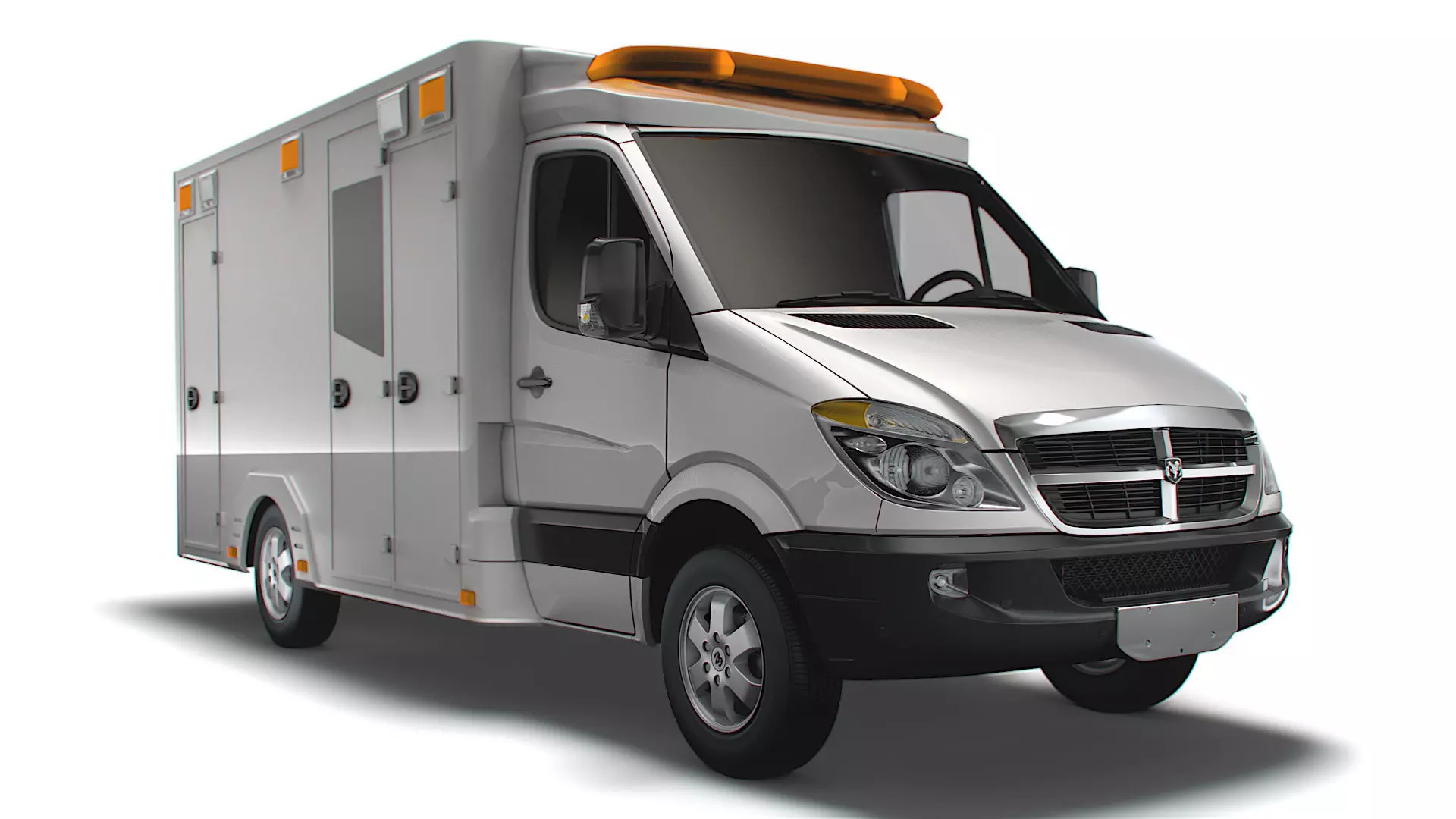 Dodge Sprinter Ambulance 2009 3D model