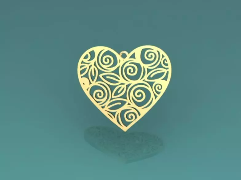 heart plates Free 3D print model