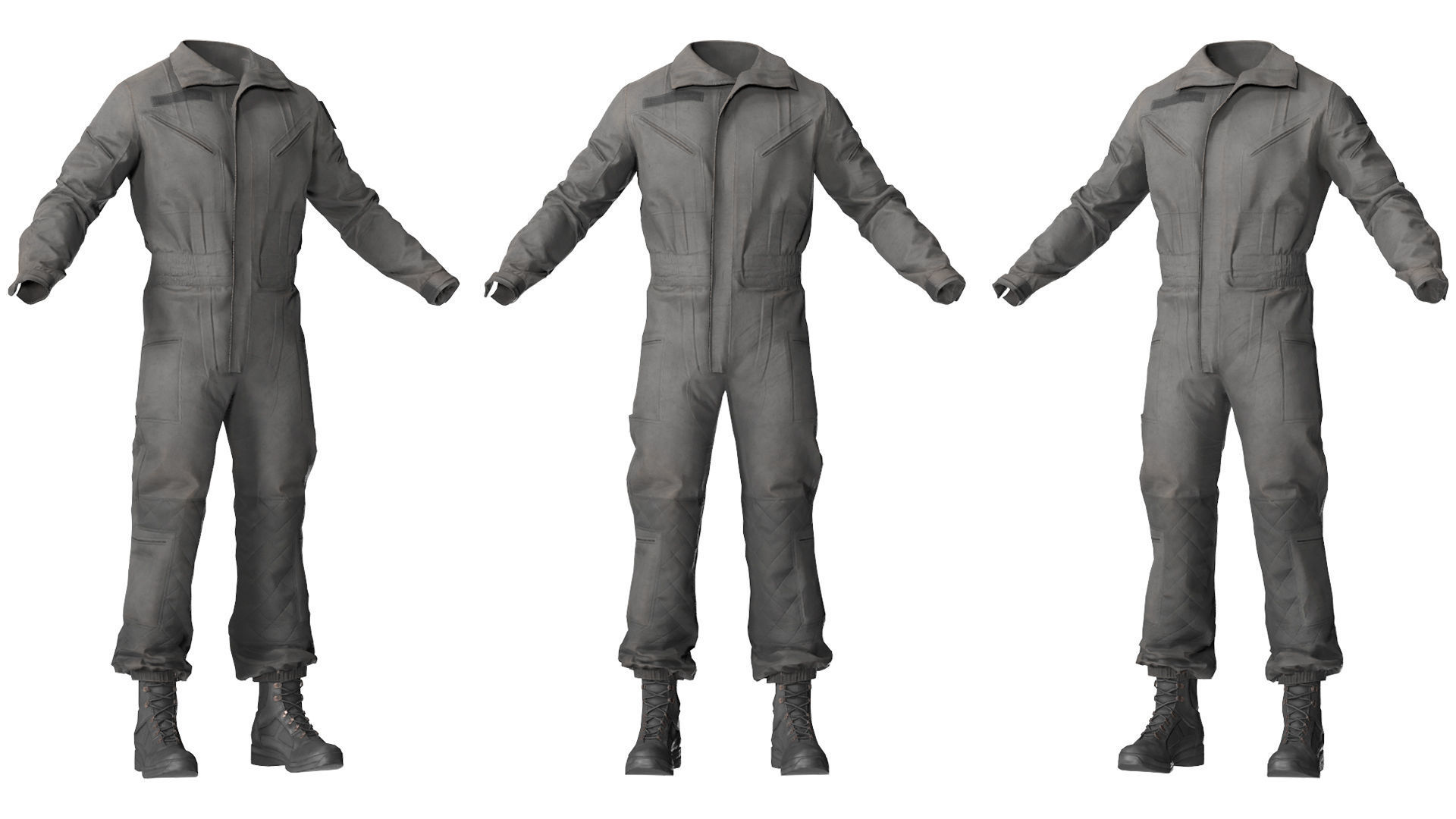 MILITARY XOF Special Operations Game Ready Character  Low-poly 3D model_20