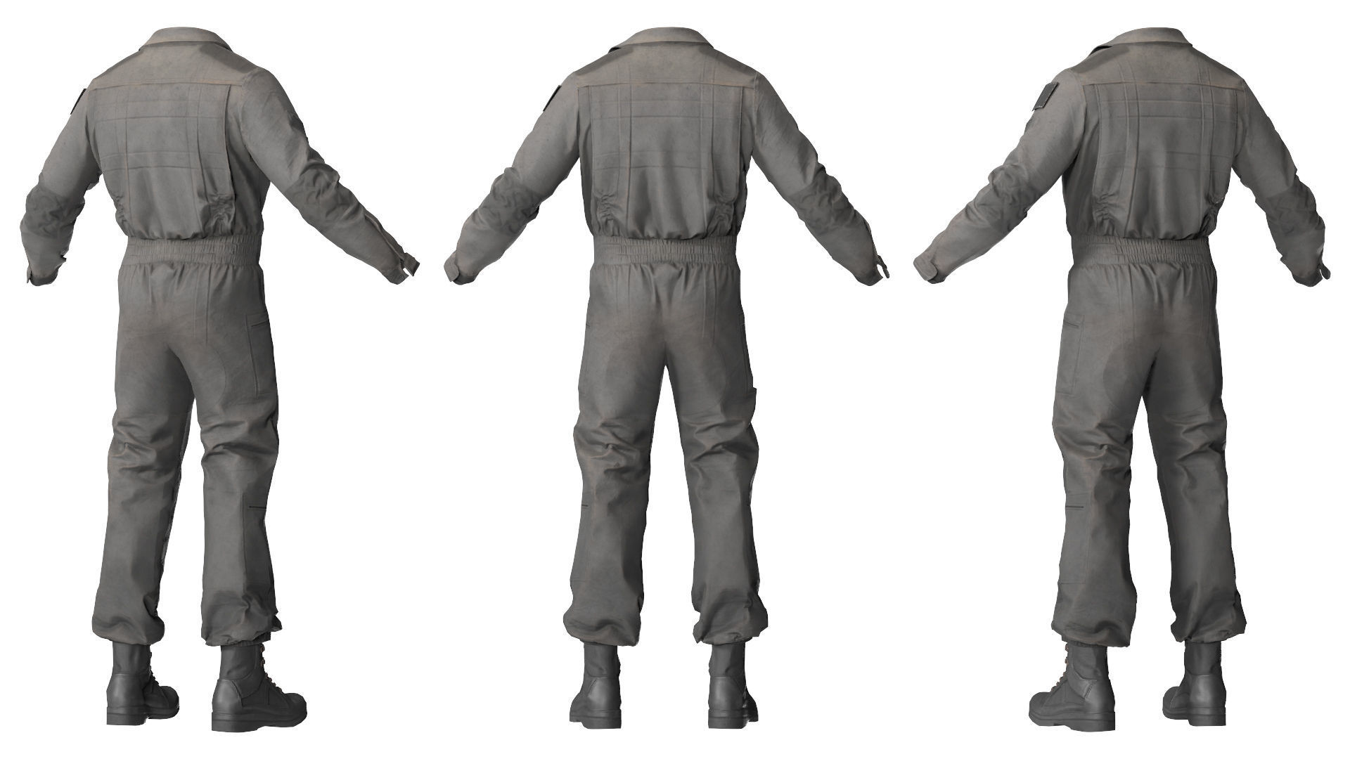 MILITARY XOF Special Operations Game Ready Character  Low-poly 3D model_21
