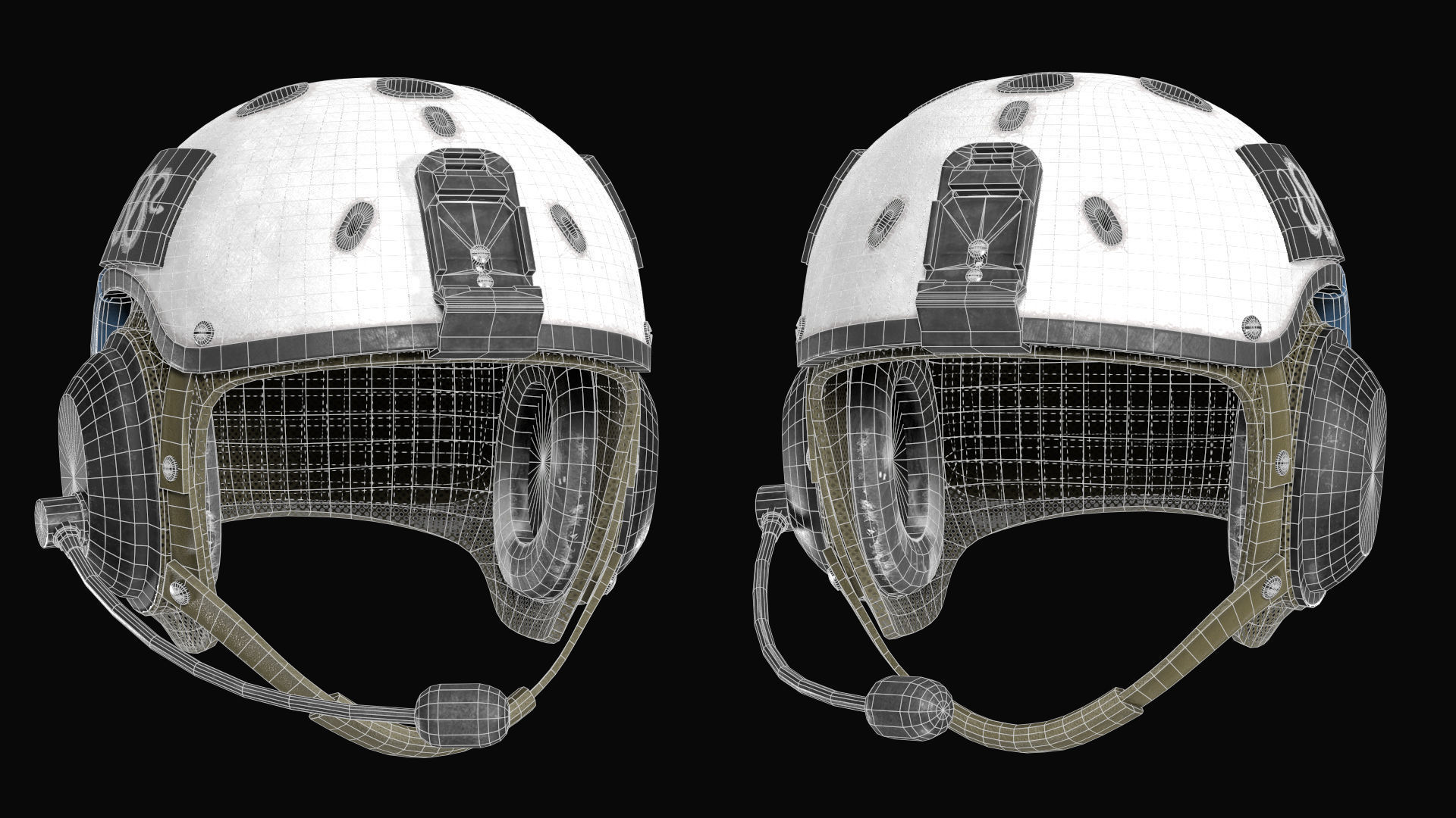 MILITARY XOF Special Operations Game Ready Character  Low-poly 3D model_26