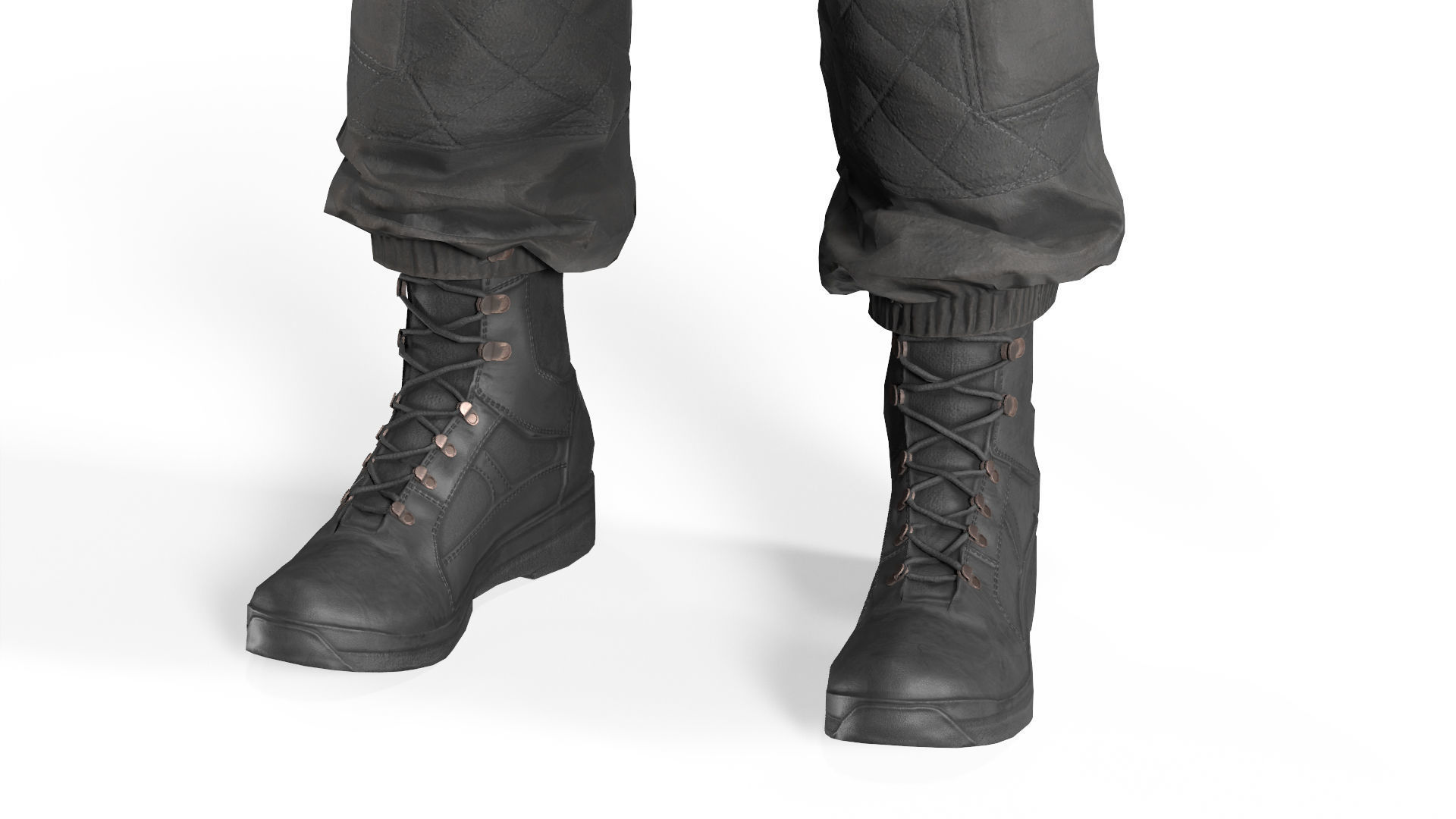 MILITARY XOF Special Operations Game Ready Character  Low-poly 3D model_23