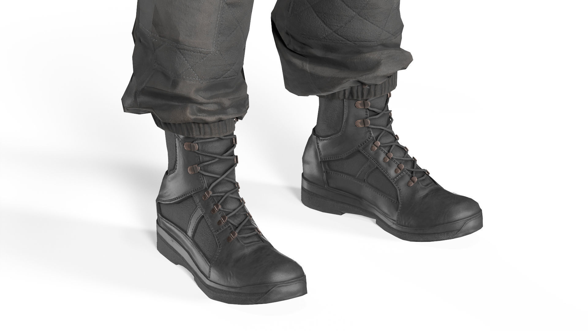 MILITARY XOF Special Operations Game Ready Character  Low-poly 3D model_22