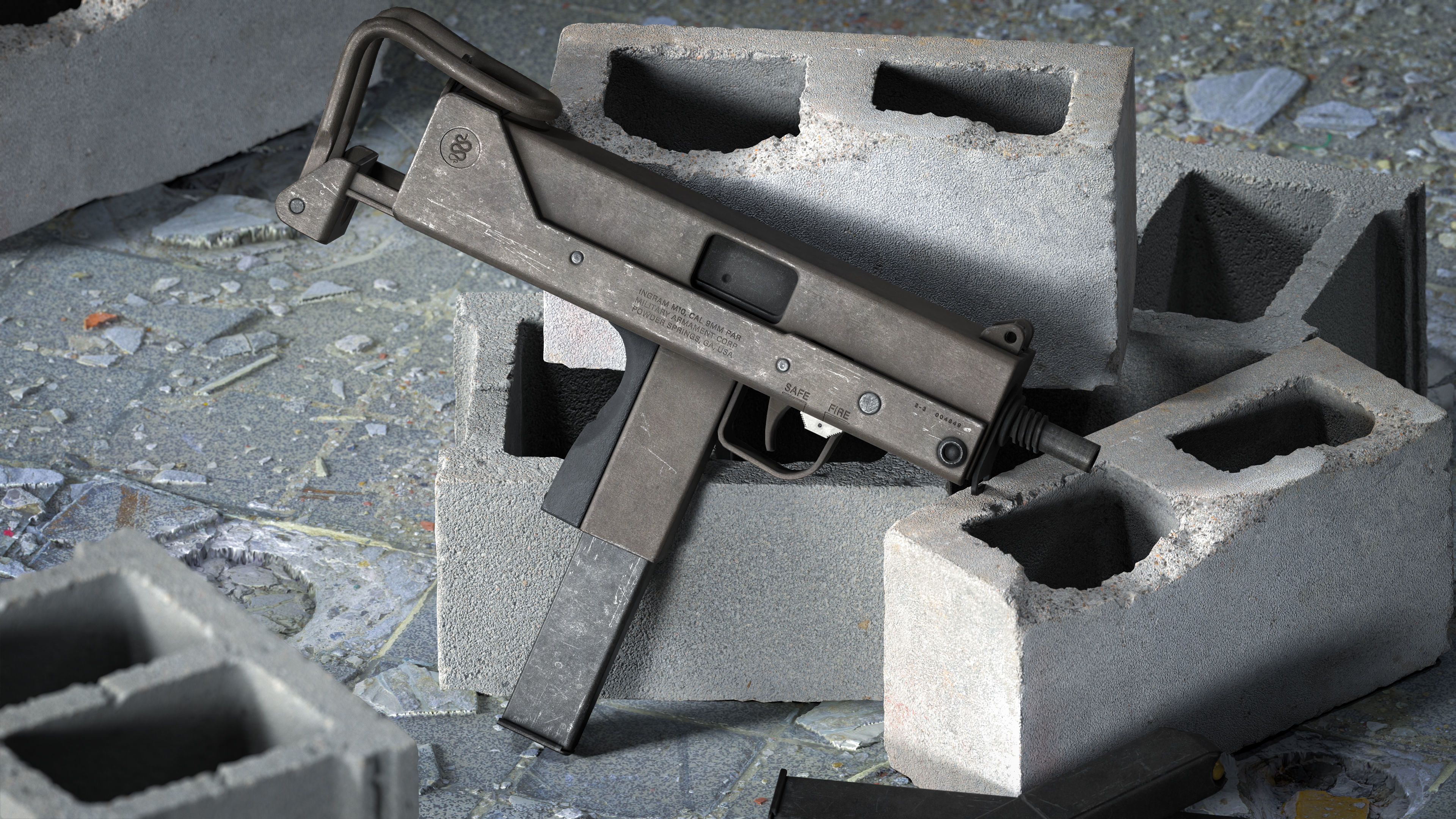 MILITARY XOF Special Operations Game Ready Character  Low-poly 3D model_8