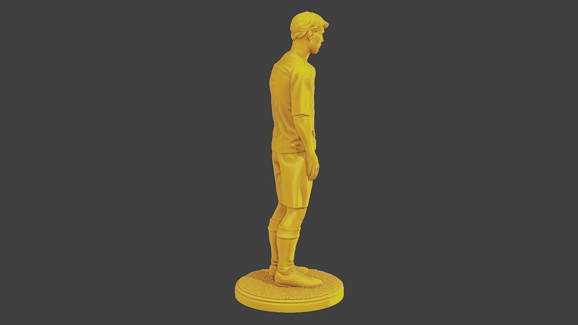 Soccer Player SP 023 3D print model_8