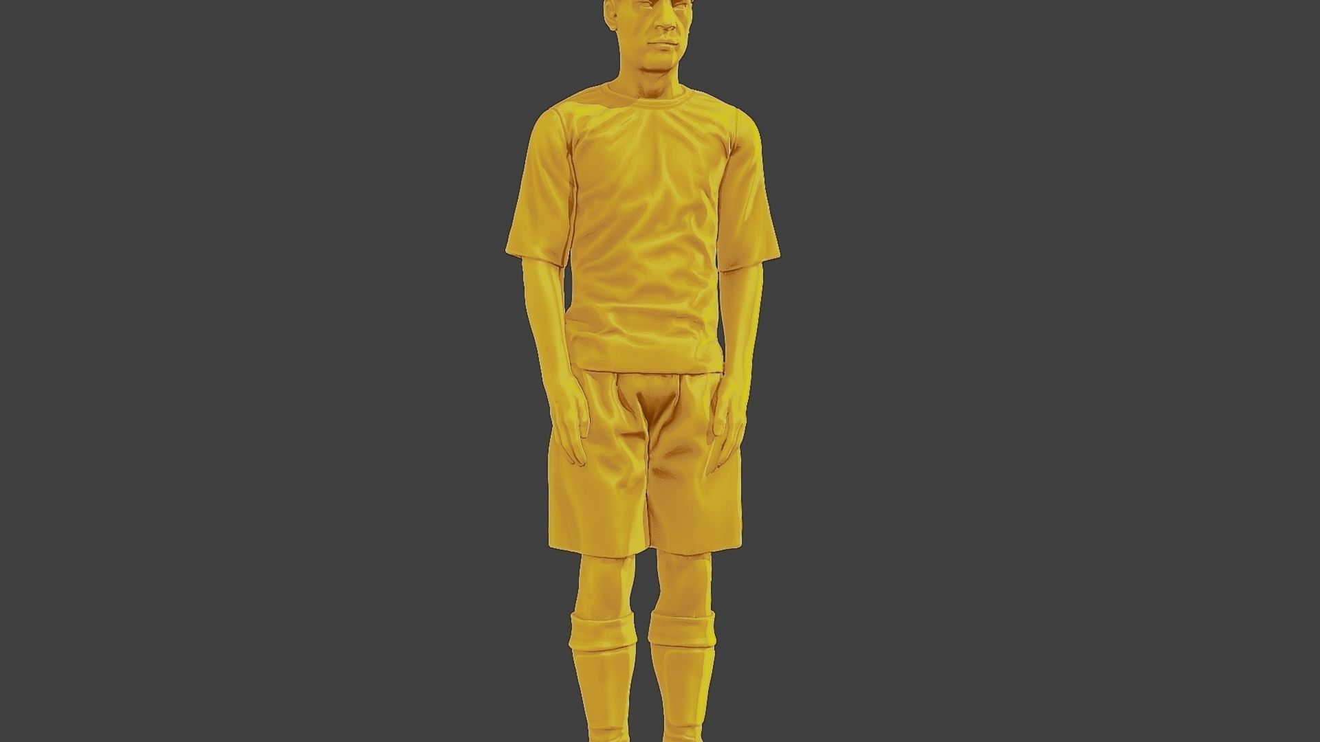 Soccer Player SP 023 3D print model_28