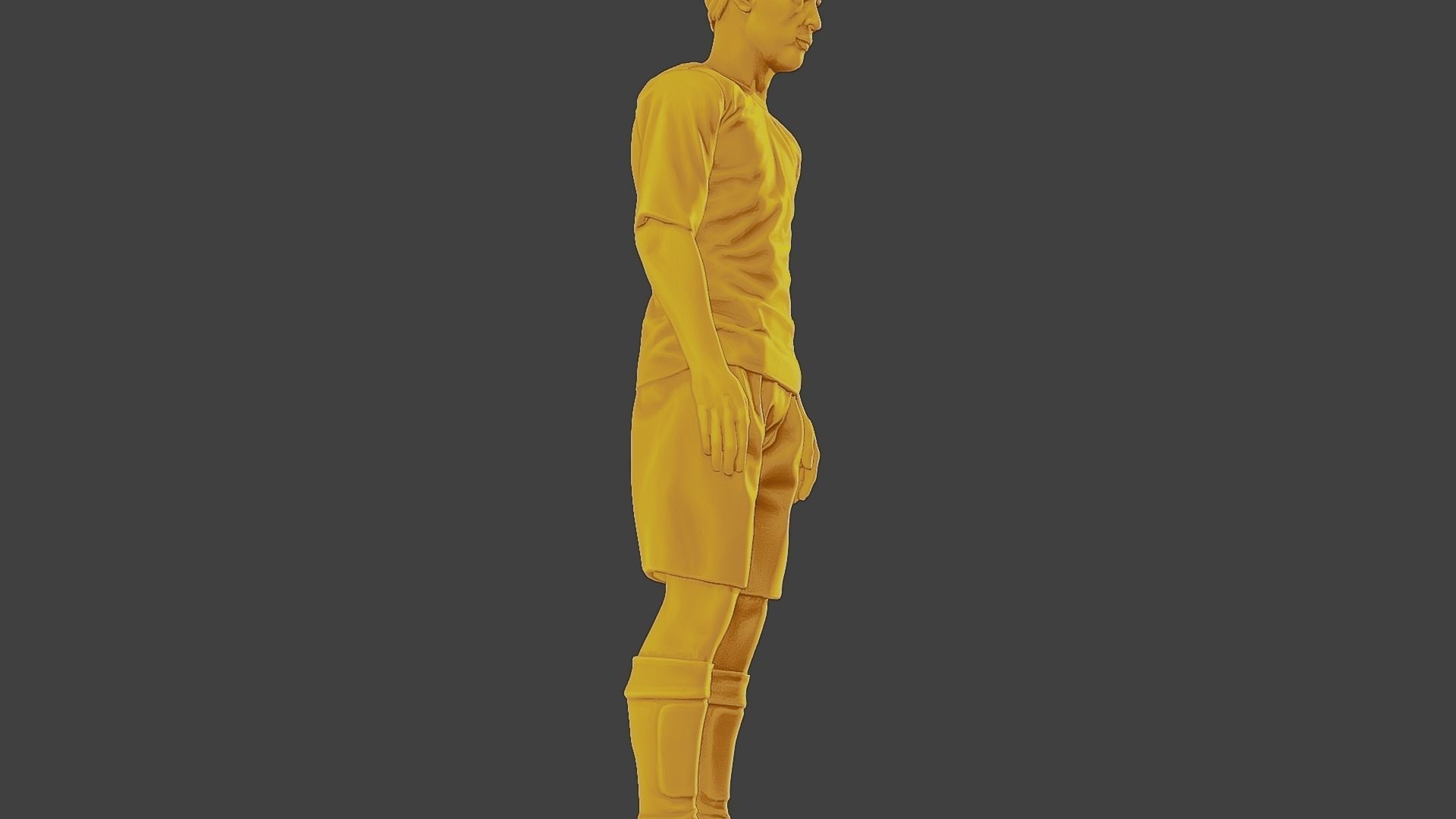 Soccer Player SP 023 3D print model_29