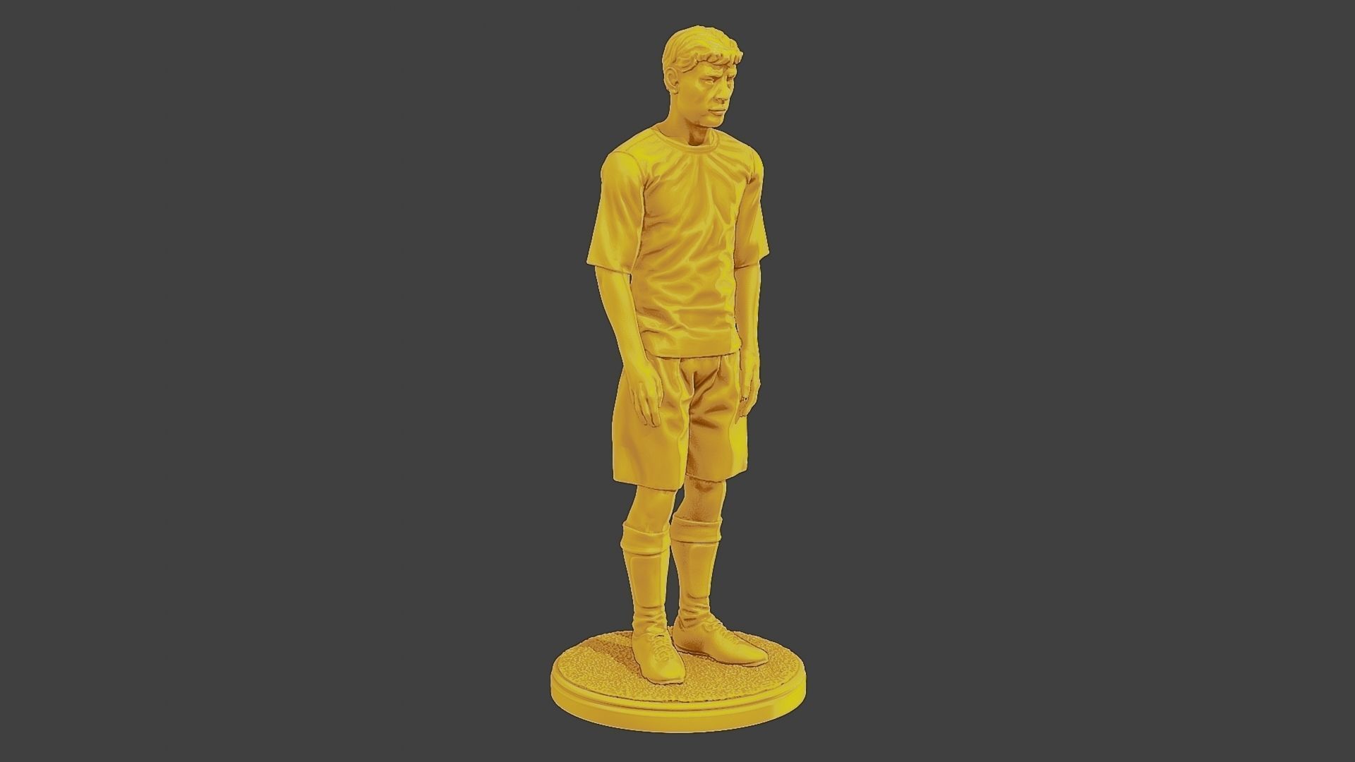 Soccer Player SP 023 3D print model_10
