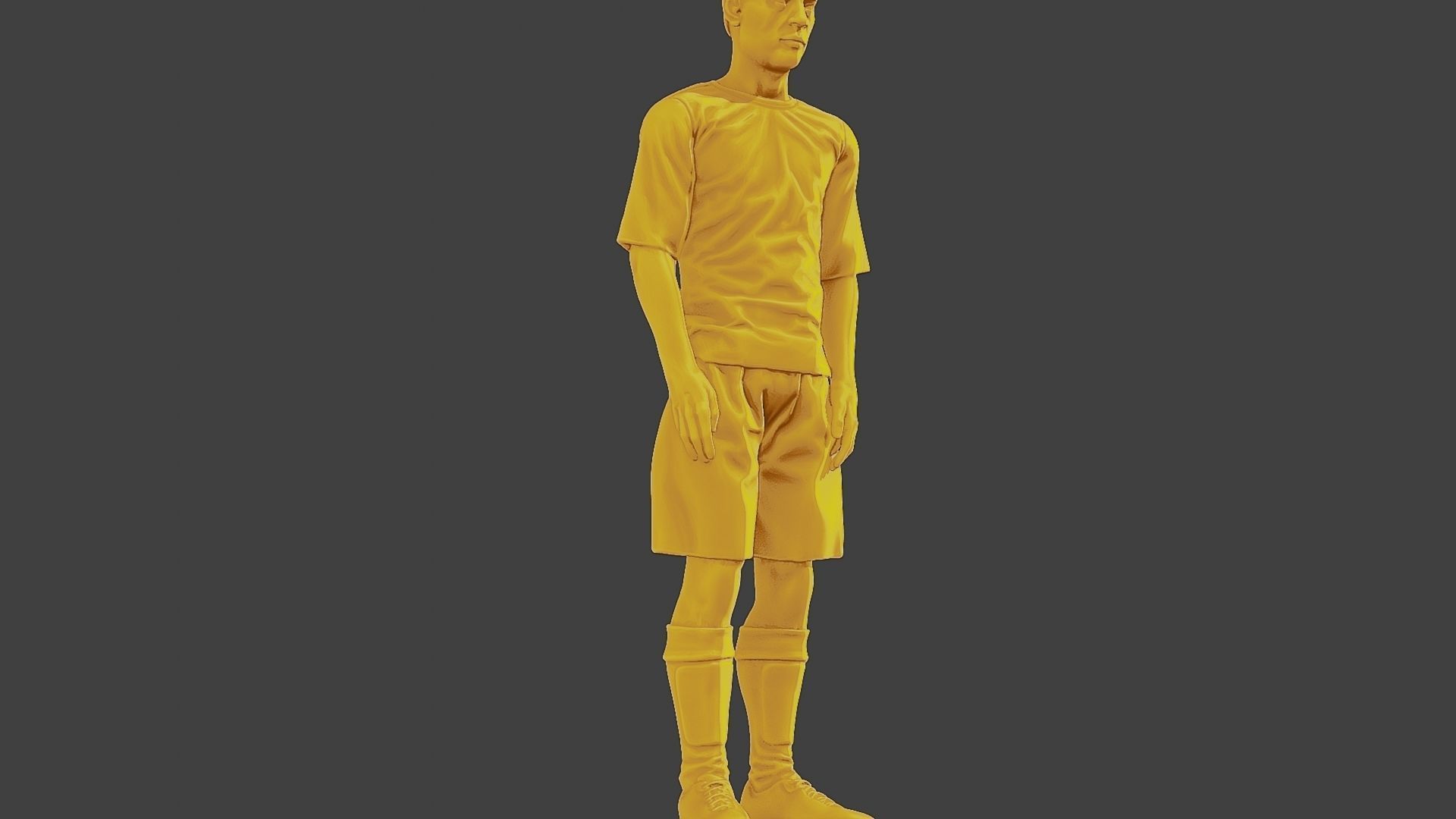 Soccer Player SP 023 3D print model_13