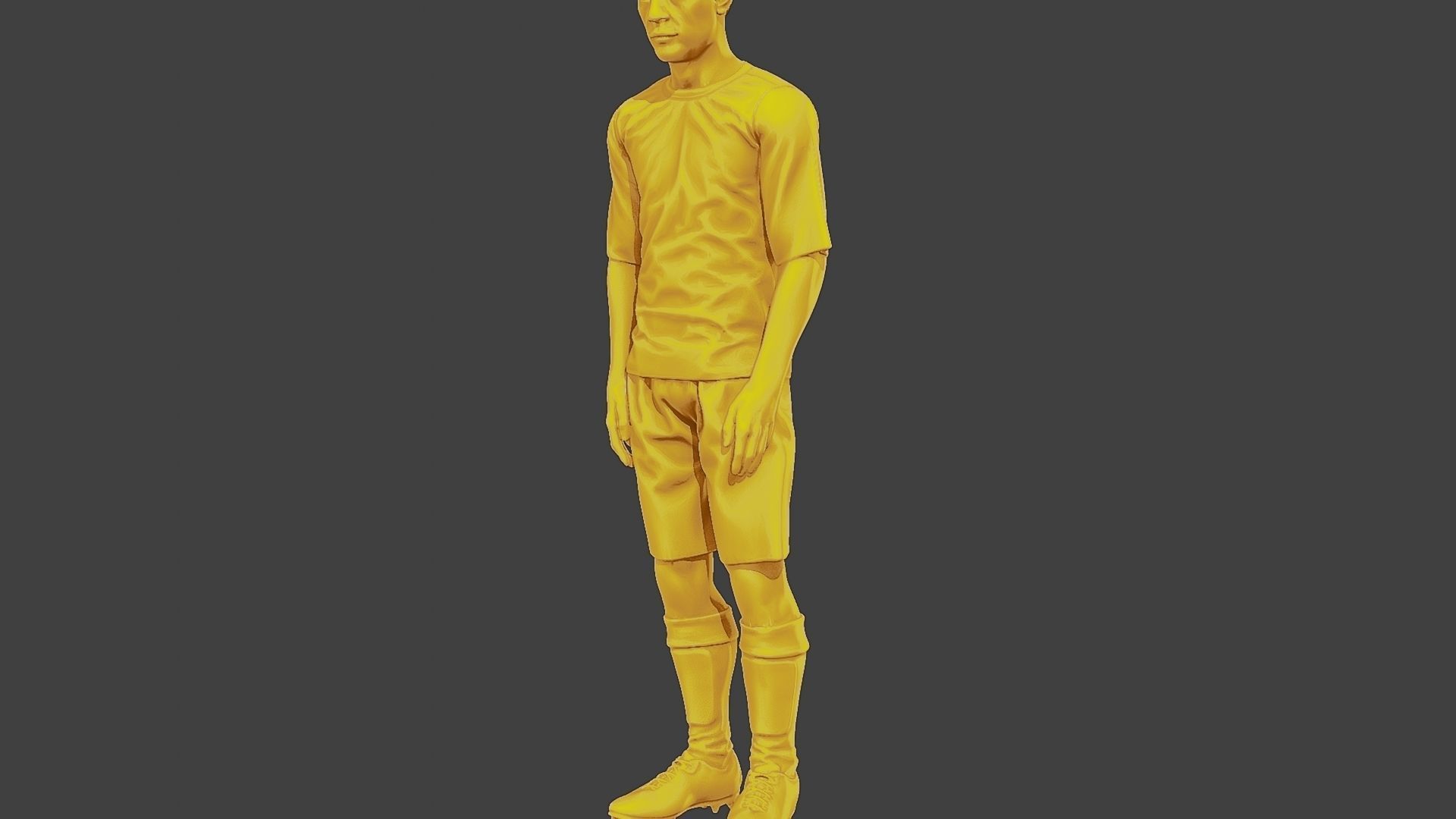 Soccer Player SP 023 3D print model_27