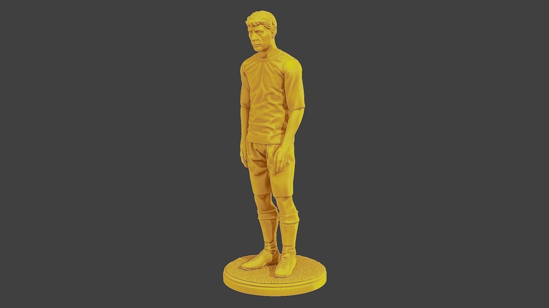 Soccer Player SP 023 3D print model_2