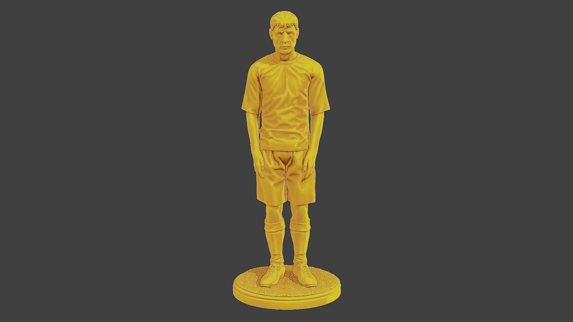Soccer Player SP 023 3D print model_11