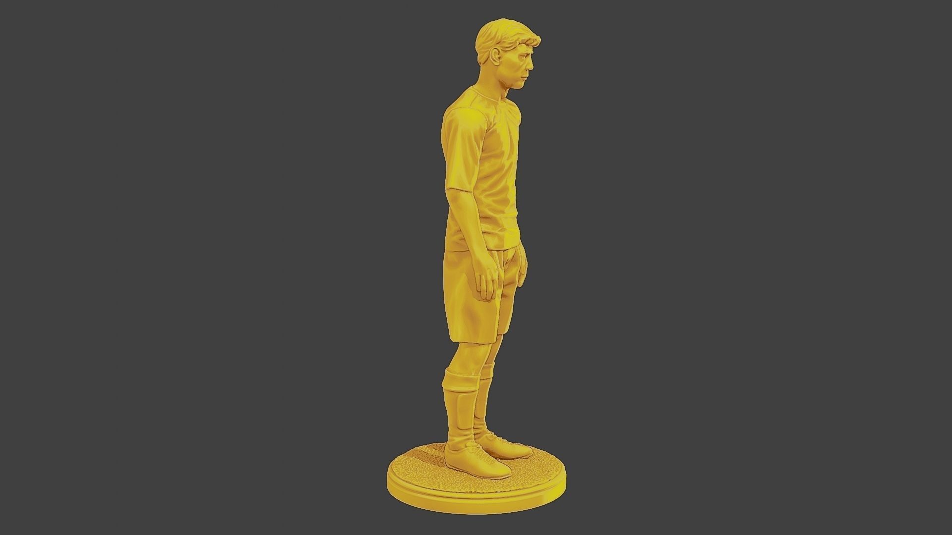 Soccer Player SP 023 3D print model_9