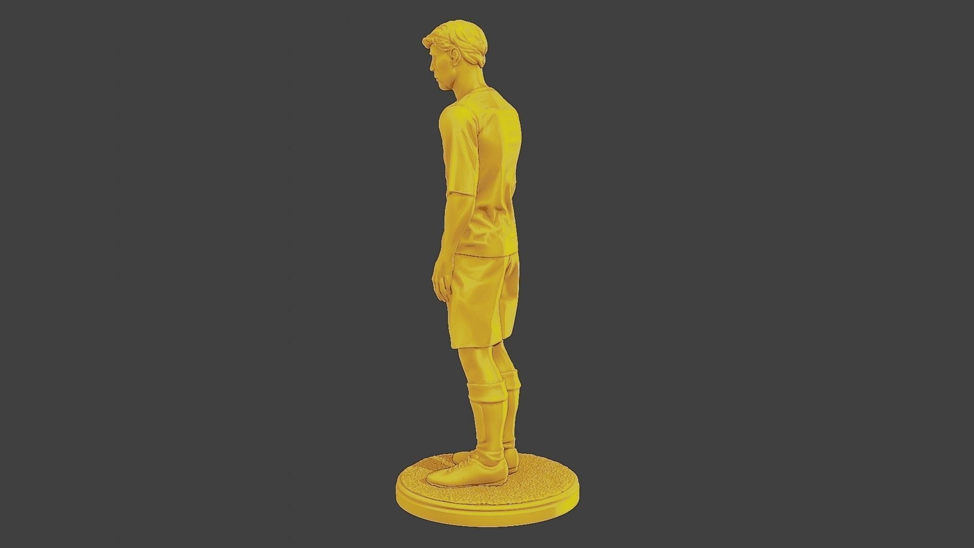 Soccer Player SP 023 3D print model_4