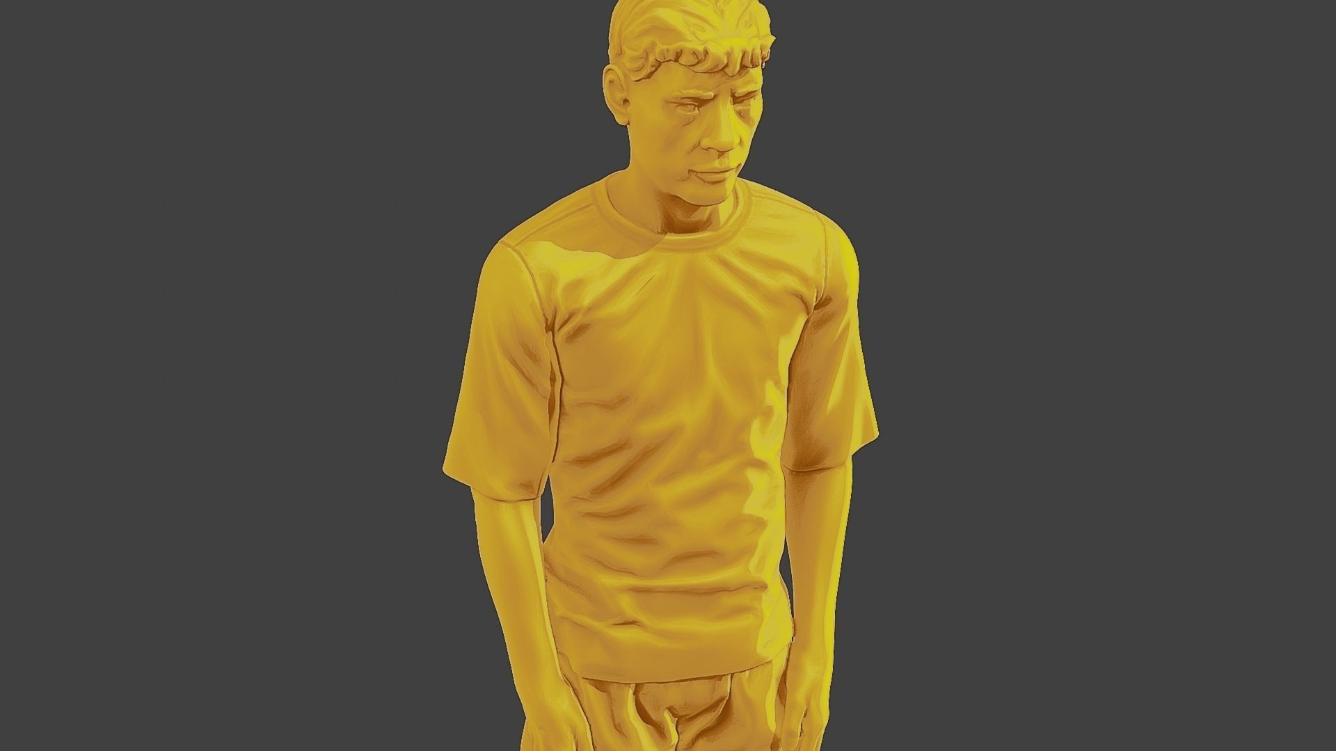 Soccer Player SP 023 3D print model_19