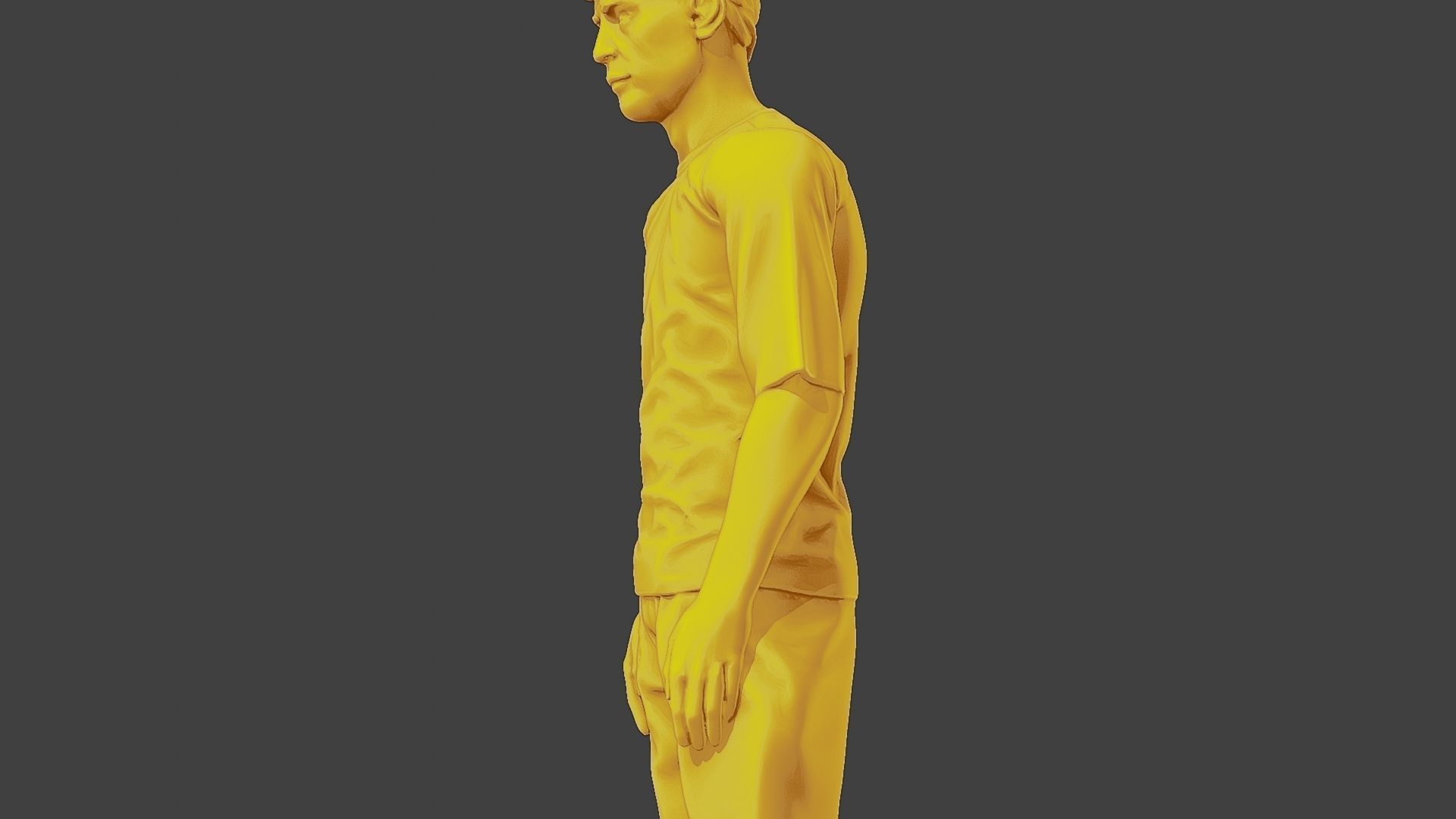 Soccer Player SP 023 3D print model_17
