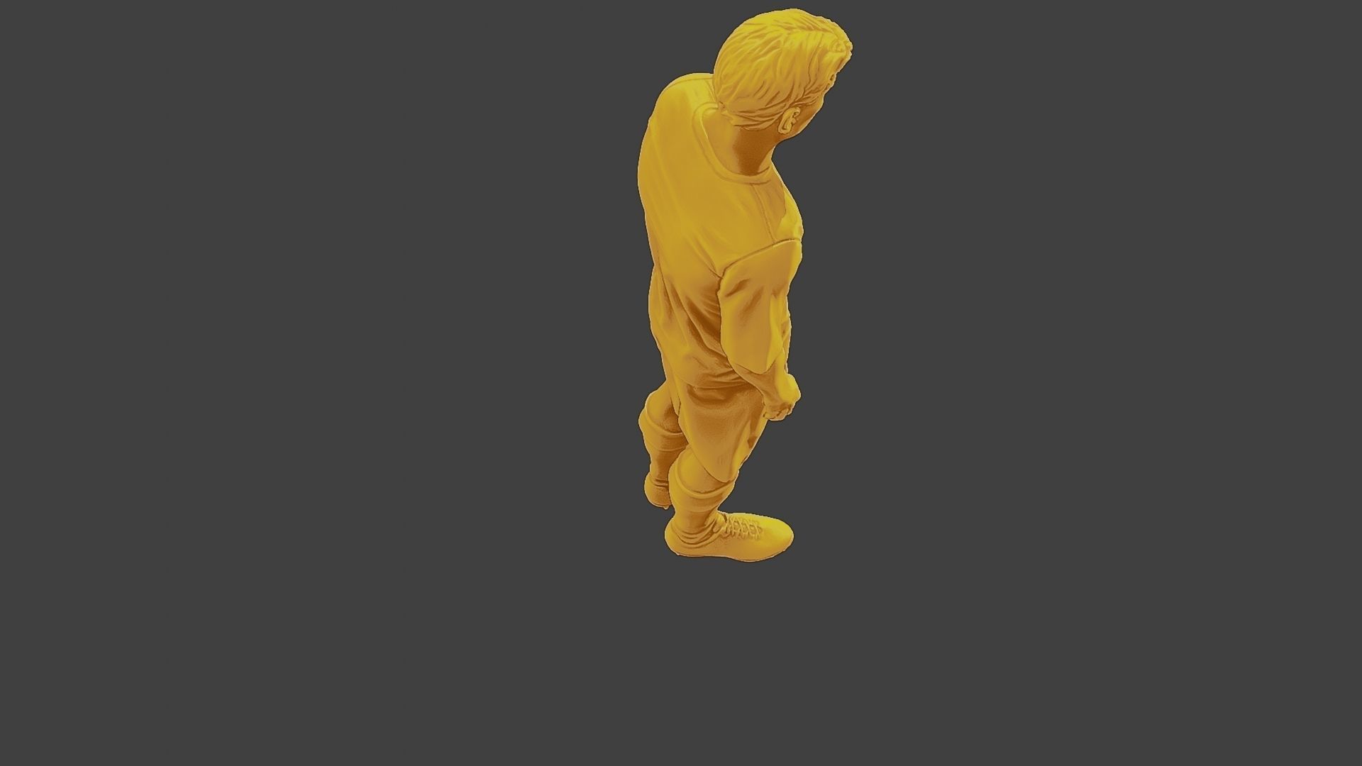 Soccer Player SP 023 3D print model_23