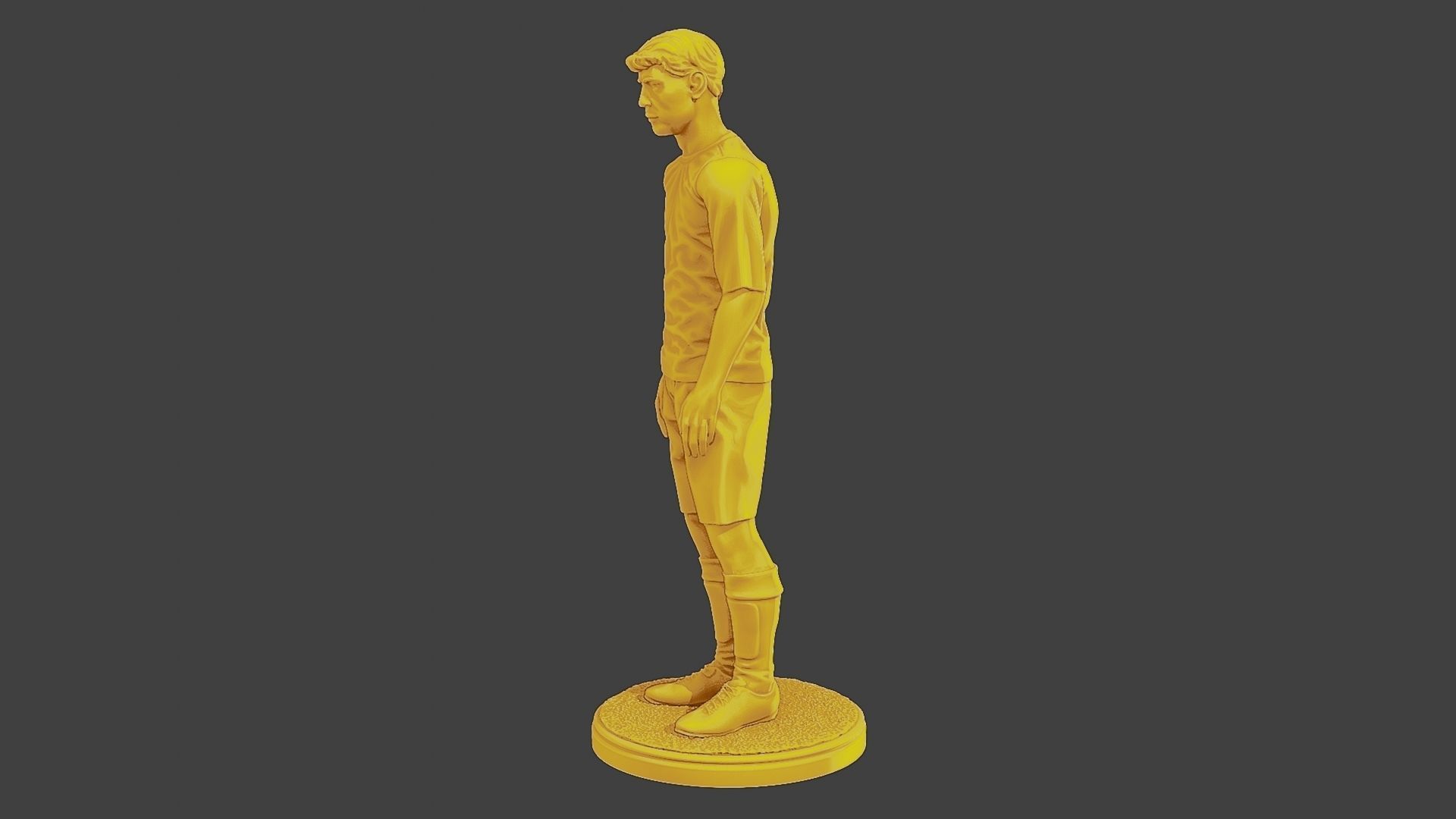 Soccer Player SP 023 3D print model_3