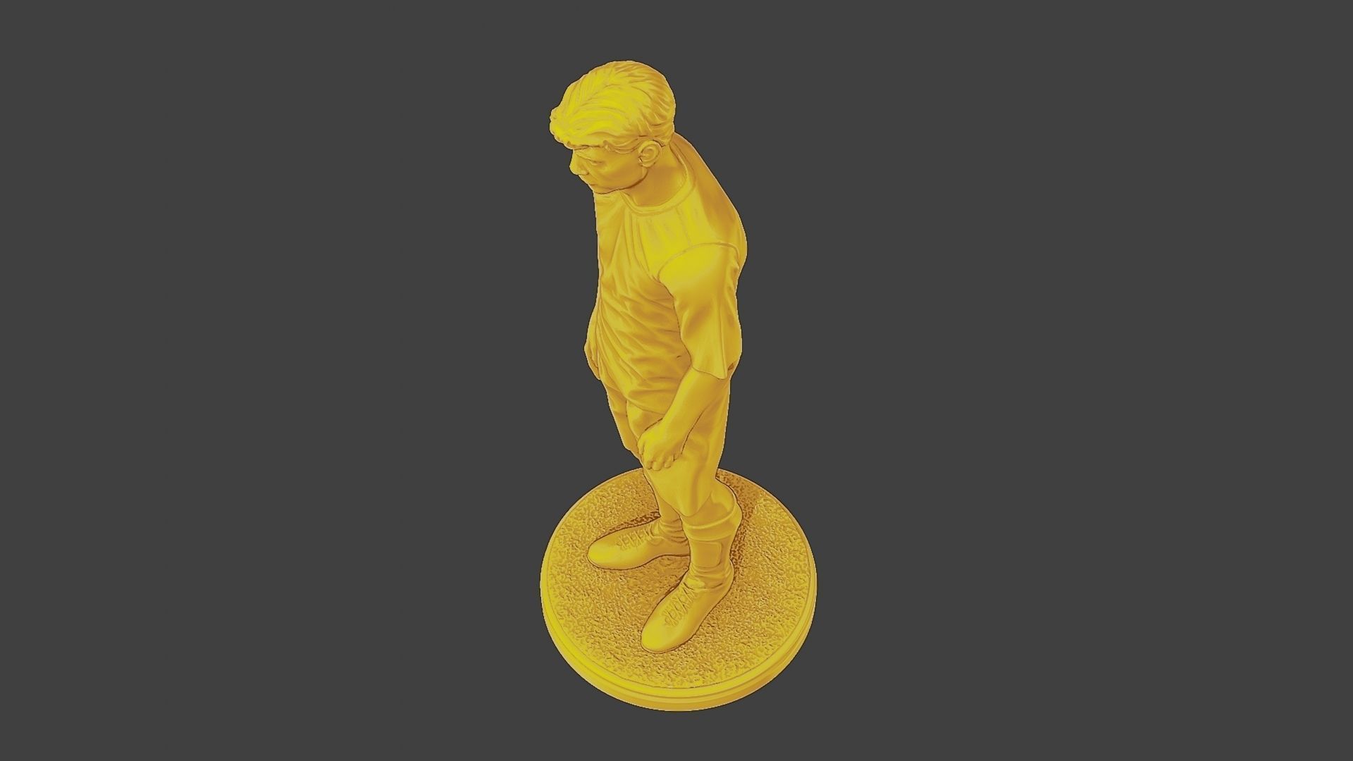 Soccer Player SP 023 3D print model_15