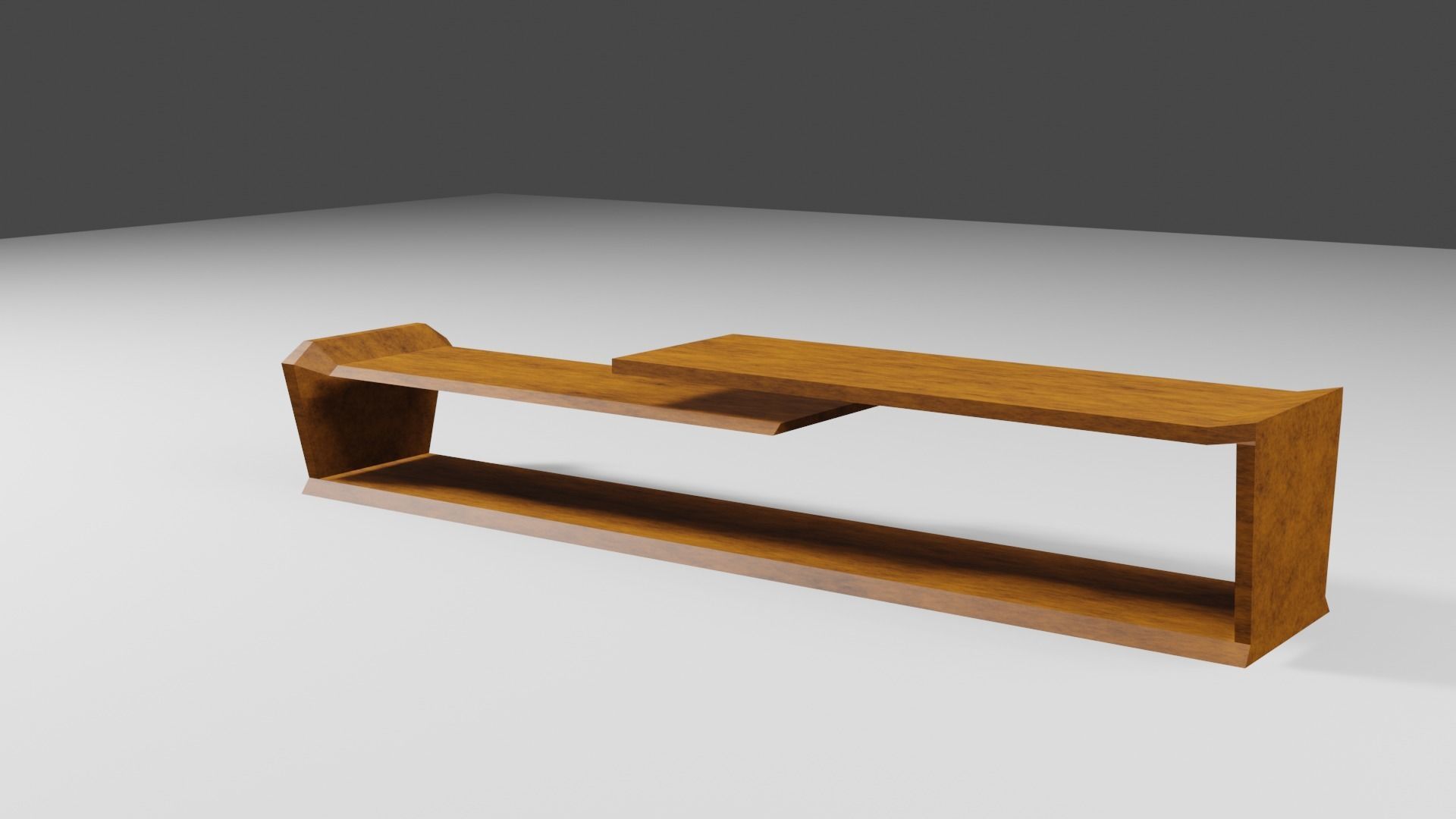 Modern design table 3D model_3