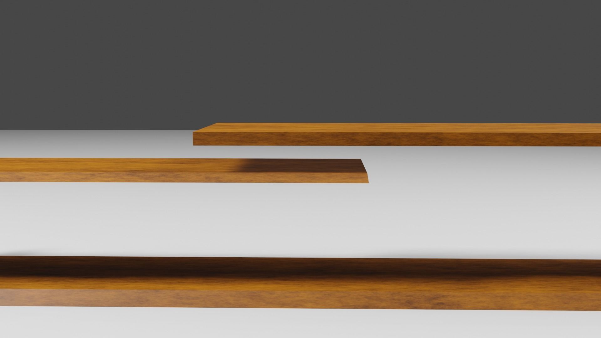 Modern design table 3D model_4