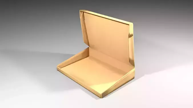 Cardboard Box - Display 3D model