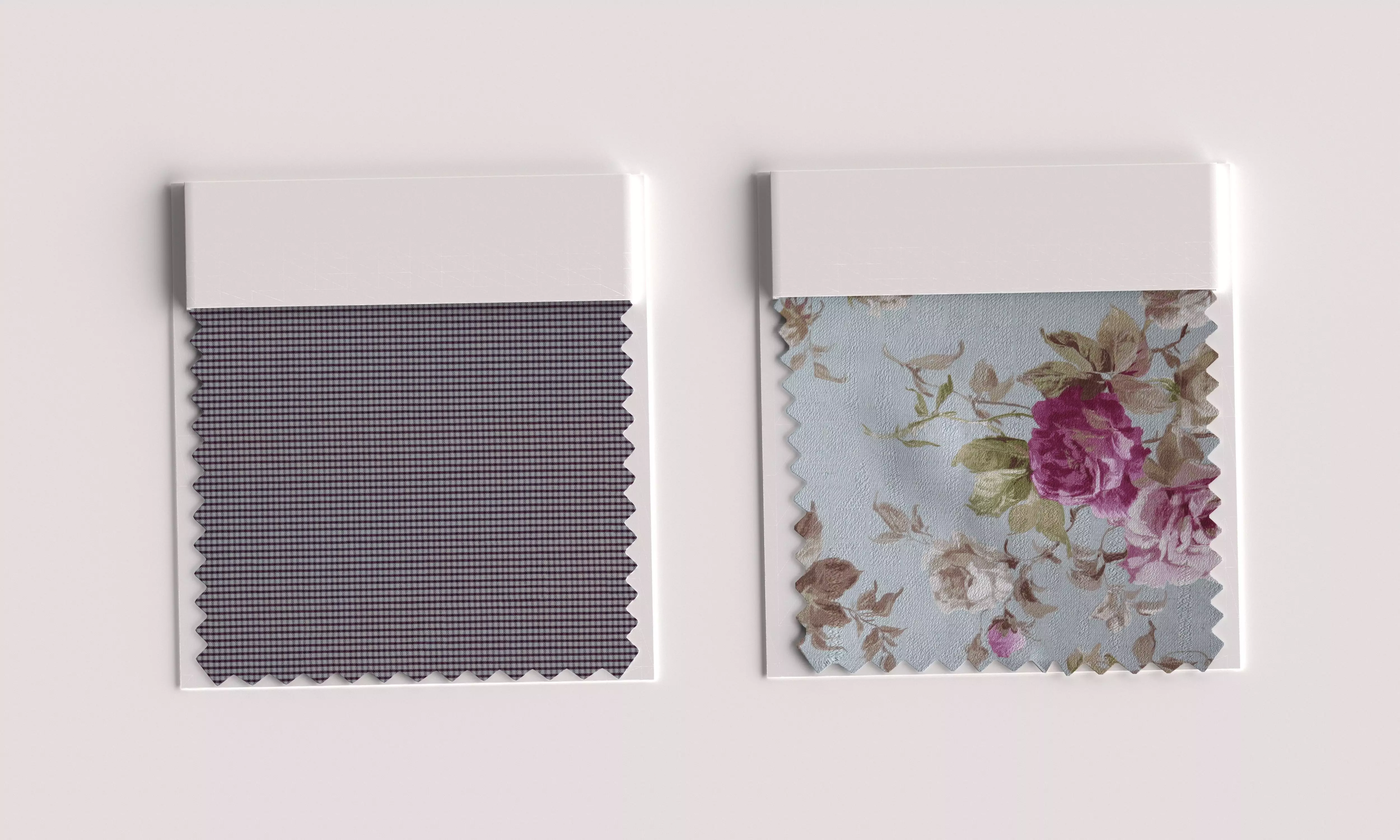 Fabric Swatches template 3D model