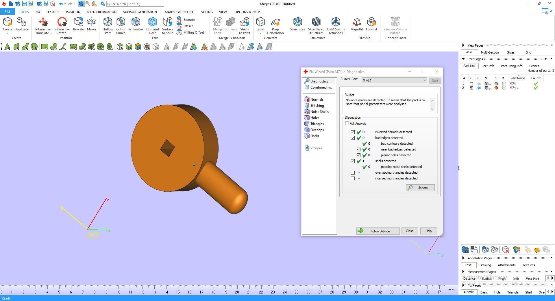 Ring M74  Women ring Size 6 5 US 3D print model_13
