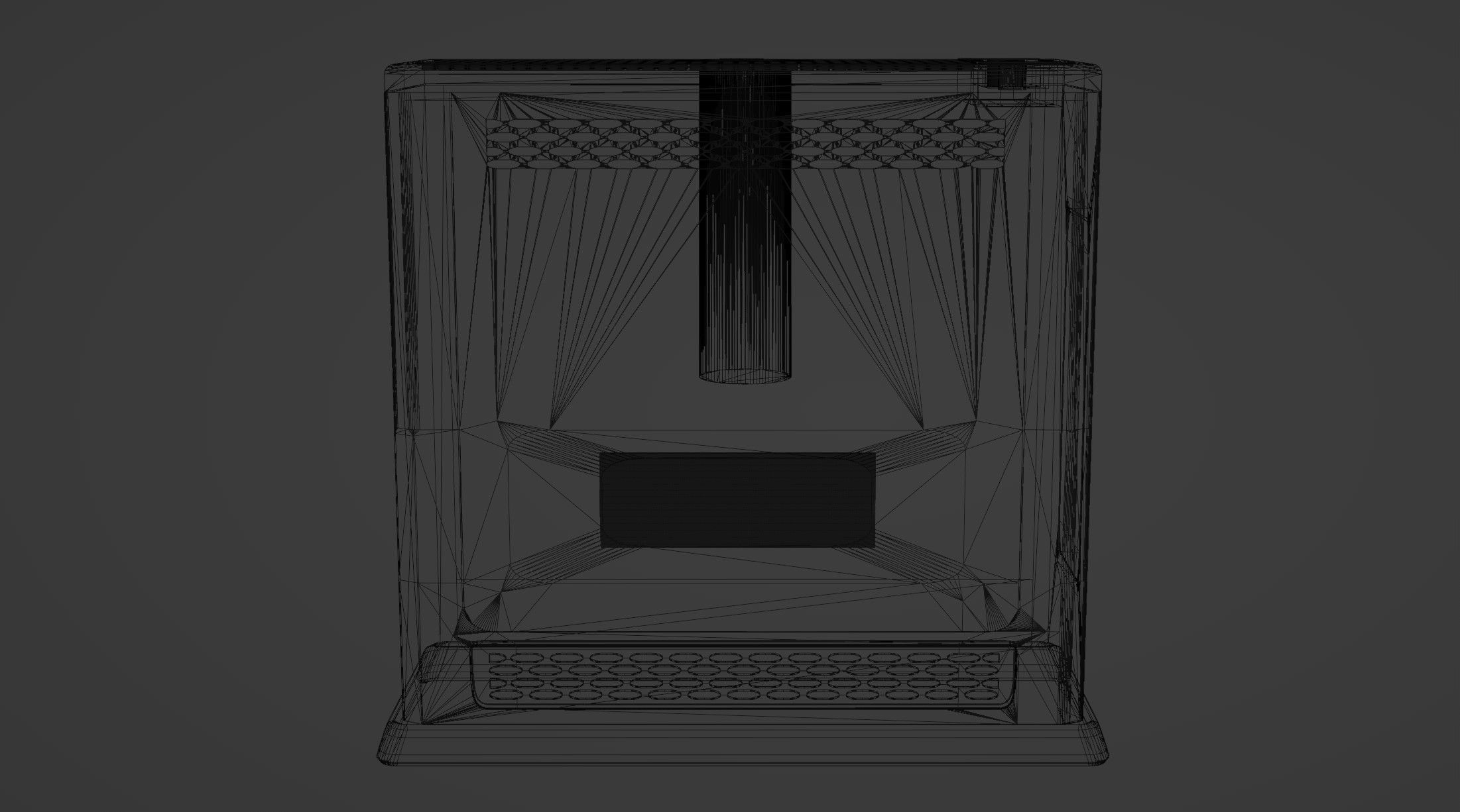 House Gas Heater 3D model Low-poly 3D model_2