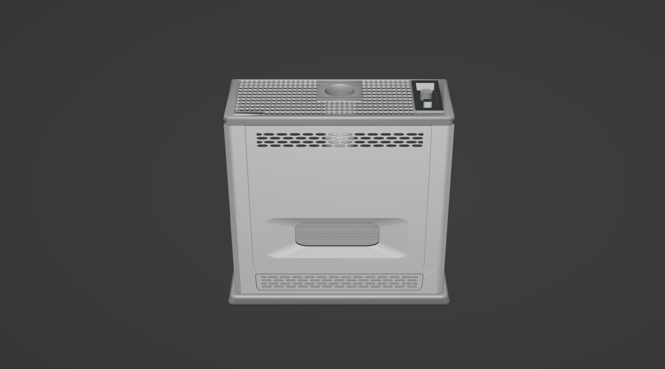 House Gas Heater 3D model Low-poly 3D model_4
