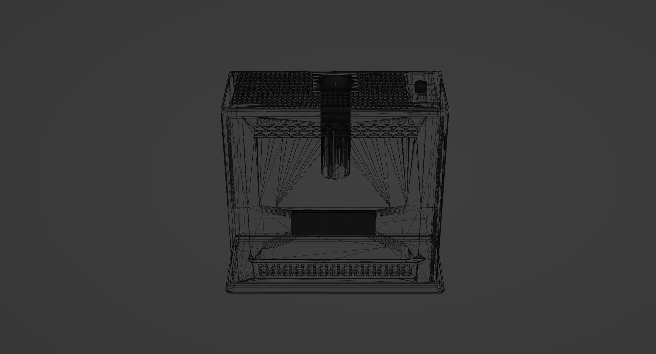 House Gas Heater 3D model Low-poly 3D model_1