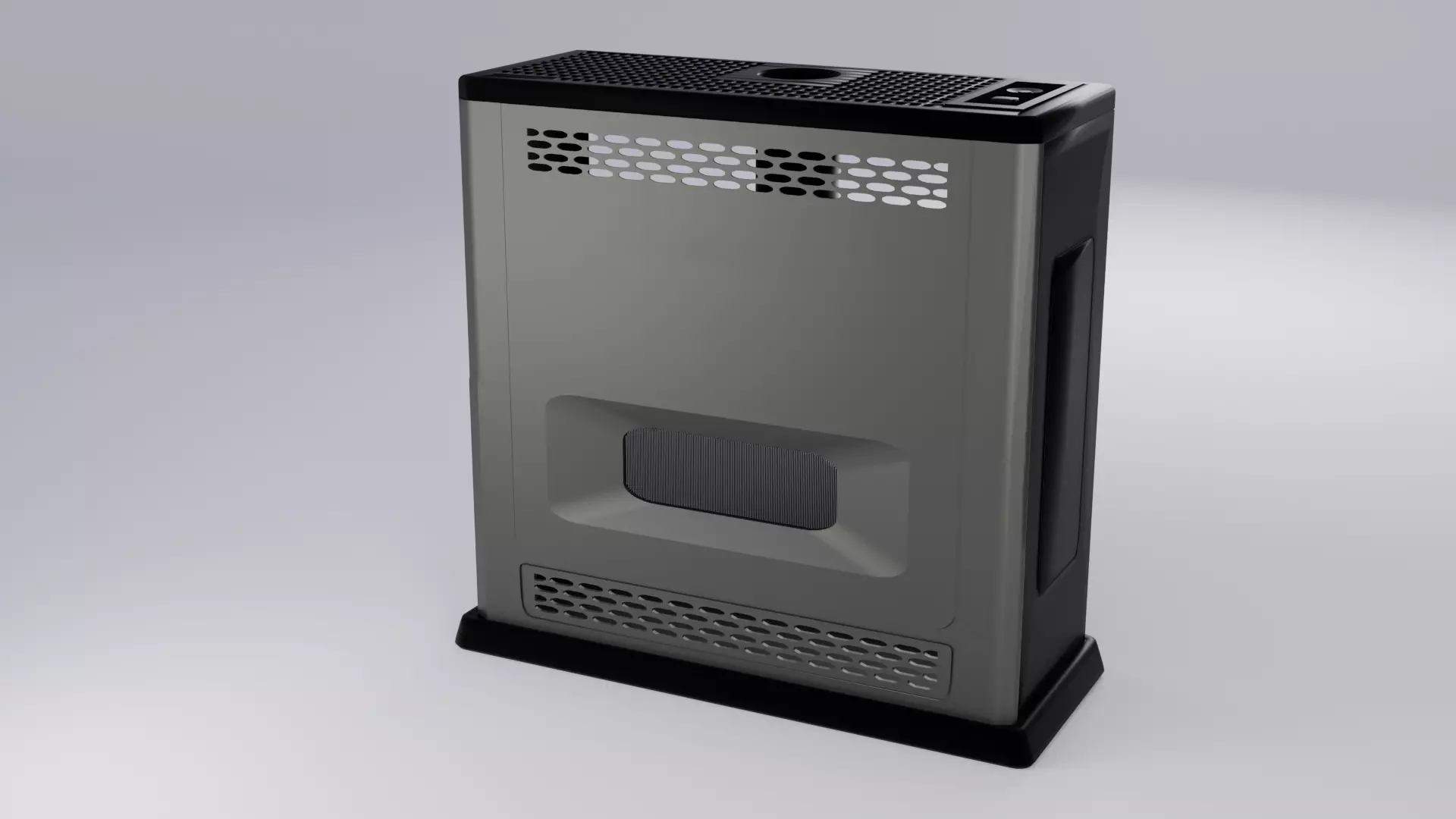 House Gas Heater 3D model Low-poly 3D model_0
