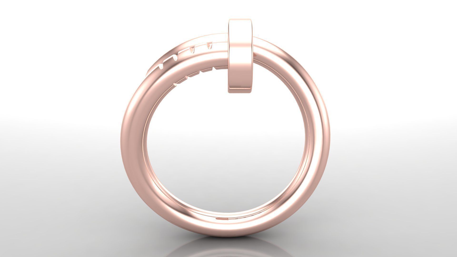 Ring M75 Women ring Size 6 75 US 3D print model_17