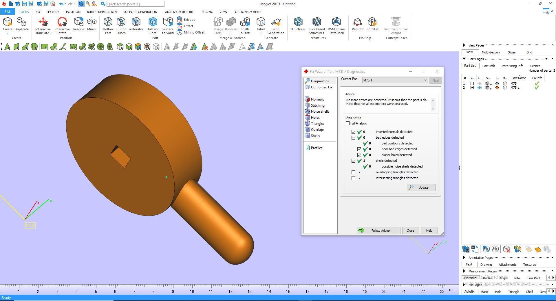 Ring M75 Women ring Size 6 75 US 3D print model_13