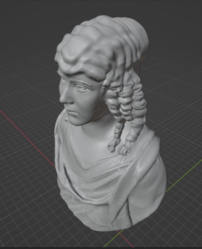 Mary Pickford 3D print model_16