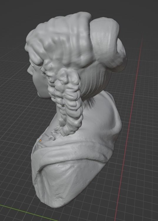 Mary Pickford 3D print model_11