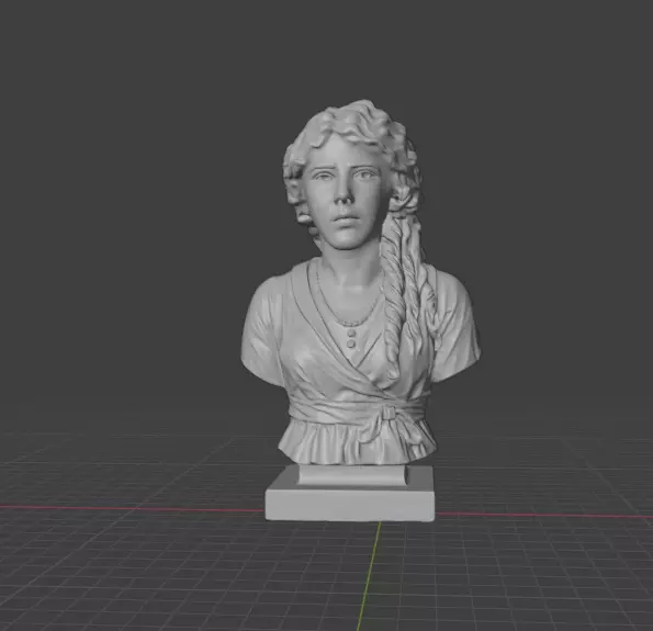 Mary Pickford 3D print model_1