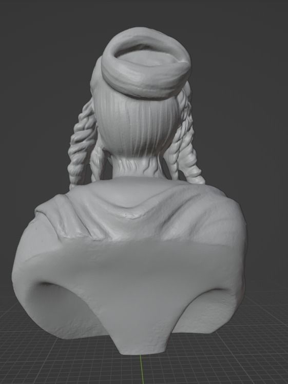 Mary Pickford 3D print model_9