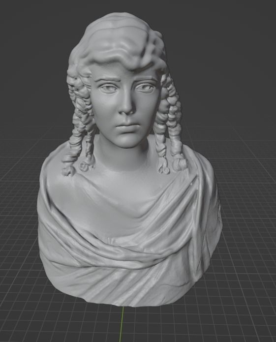 Mary Pickford 3D print model_17