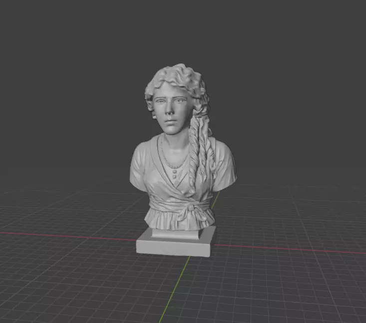 Mary Pickford 3D print model_5