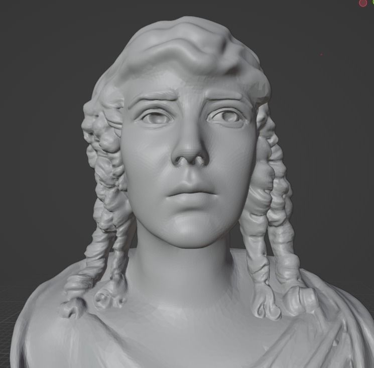 Mary Pickford 3D print model_12