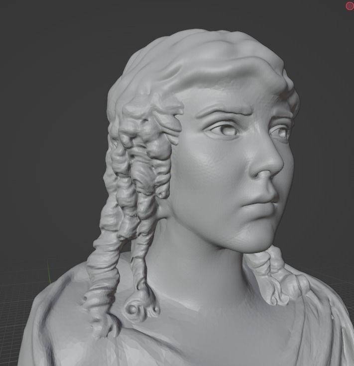 Mary Pickford 3D print model_15