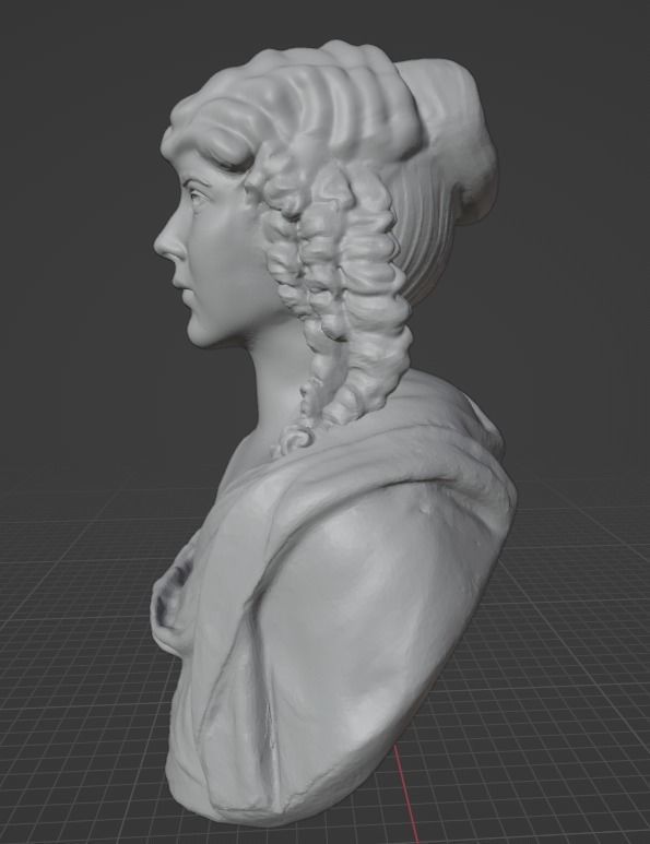 Mary Pickford 3D print model_19