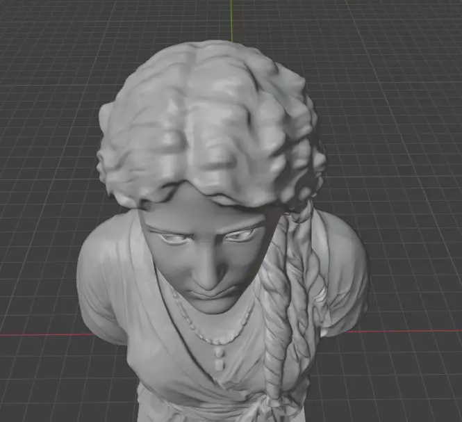 Mary Pickford 3D print model_13