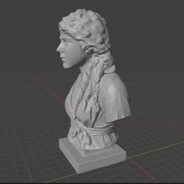Mary Pickford 3D print model_24